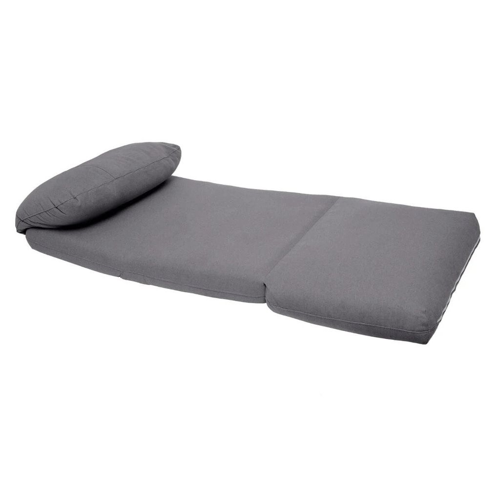 Alacsony fotel, ággyá alakítható, szürke - comfy - butopêa